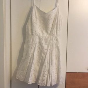 White eyelet sundress size XL Old Navy NWT